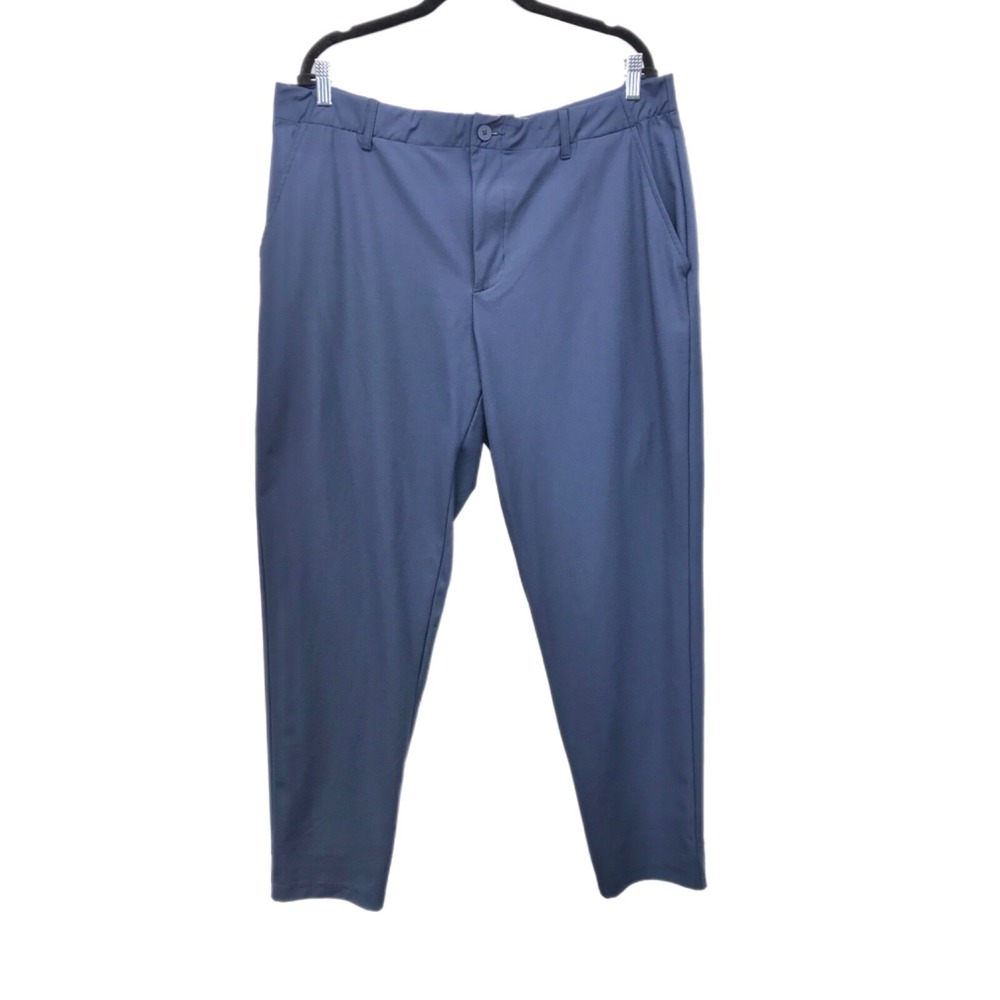 U‎ Suck at Golf USAG Pants Men's Size 38X30 Navy Blue Athletic Stretch Active